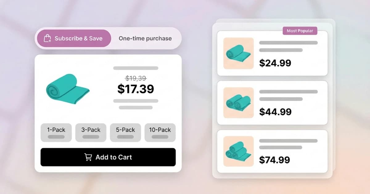 Product bundles and bundle deals on Shopify store